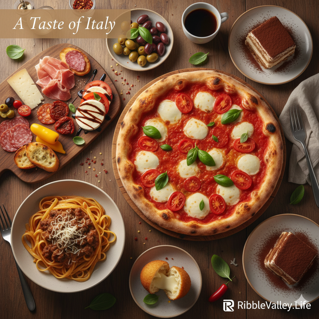 A Taste of Italy: 10 Italian Restaurants to Visit in the Ribble Valley