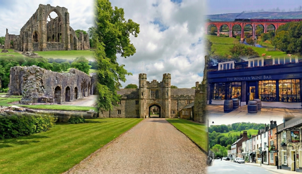 montage of images of whalley