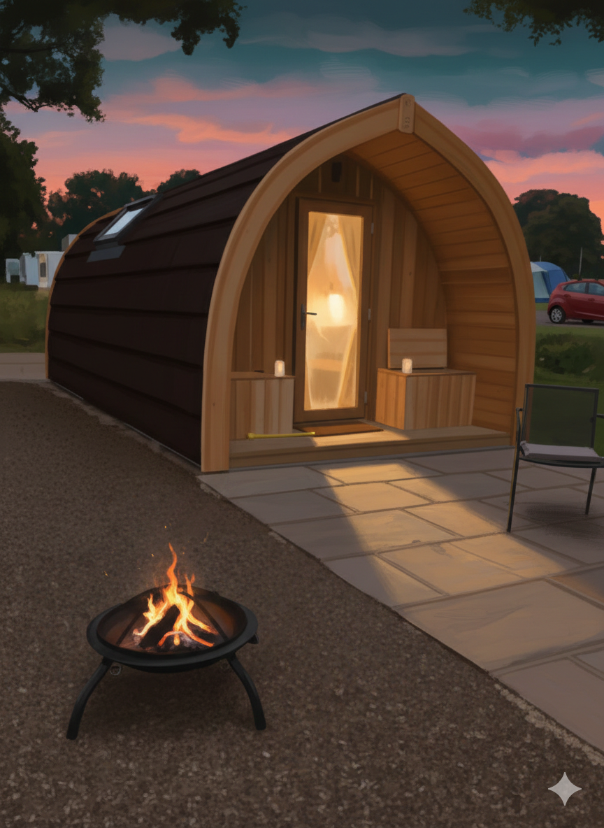 Calder Farm Campsite Bolton by Bowland