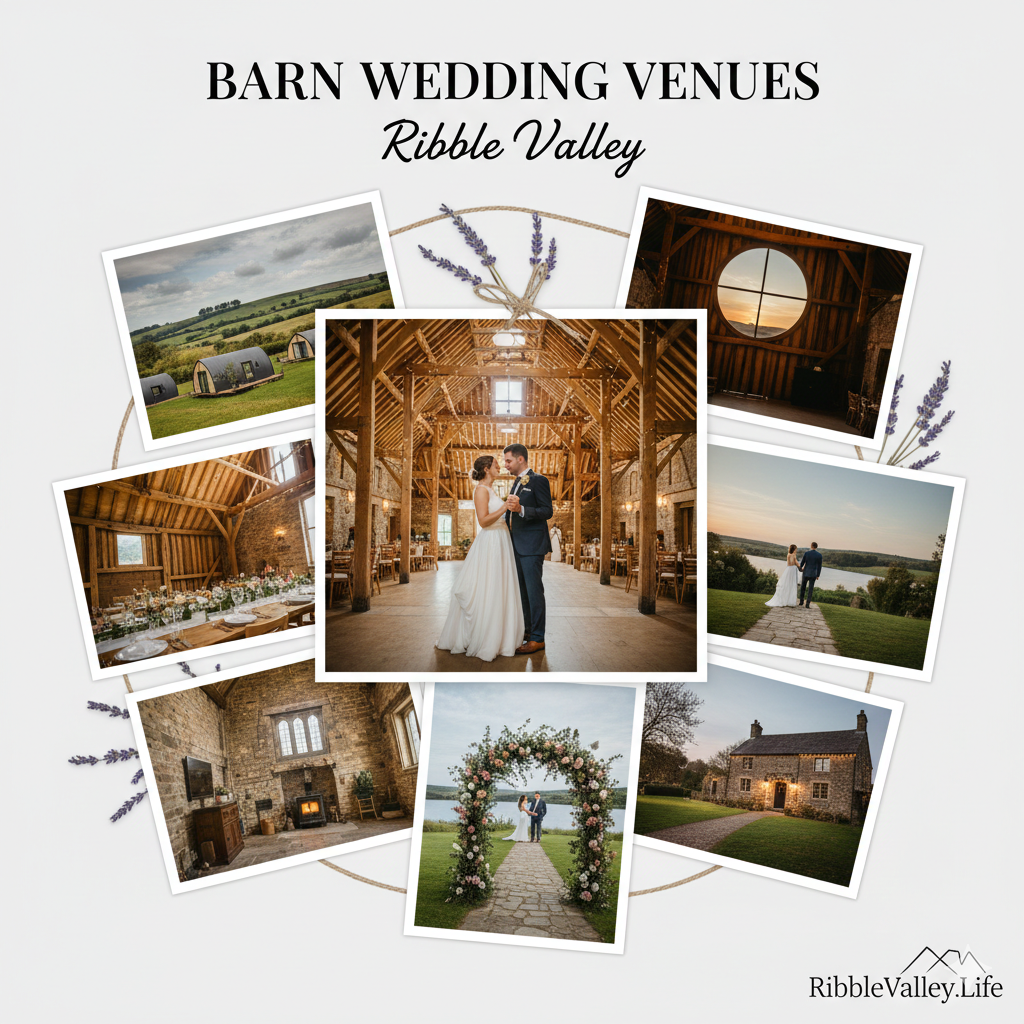 Rustic Romance: 10 Exceptional Barn Wedding Venues in the Ribble Valley