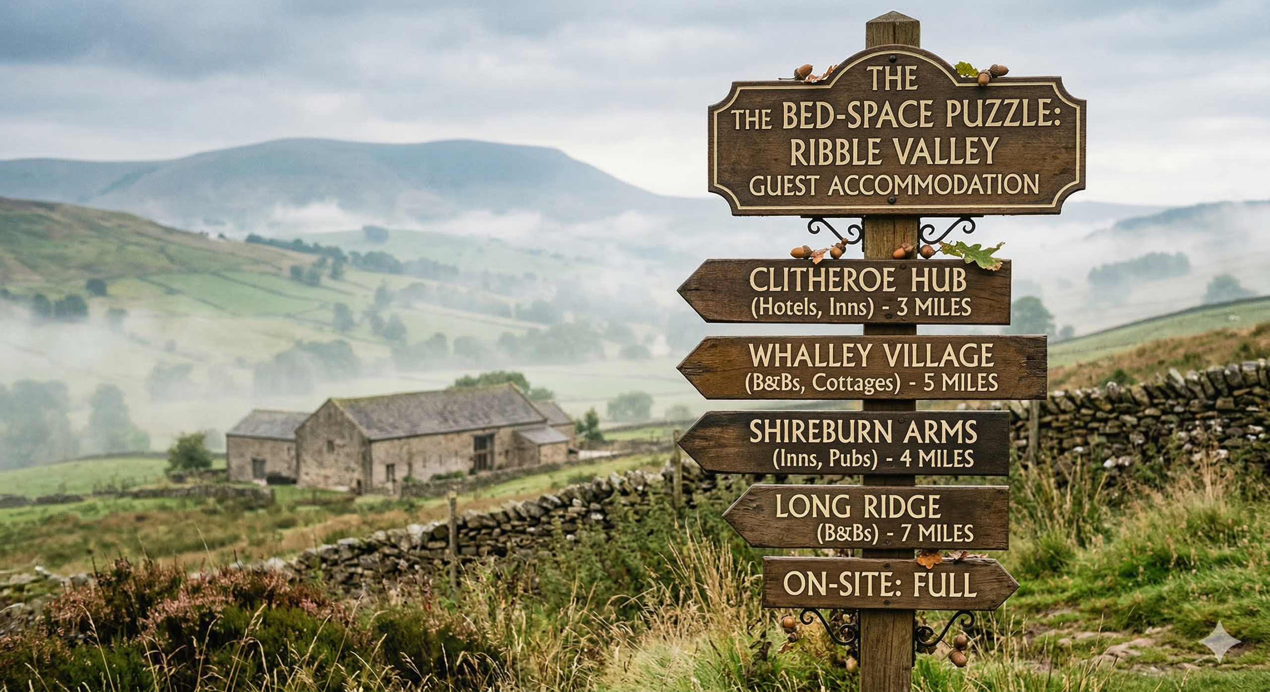 The Bed-Space Puzzle: Coordinating Guests When Your Venue is Full