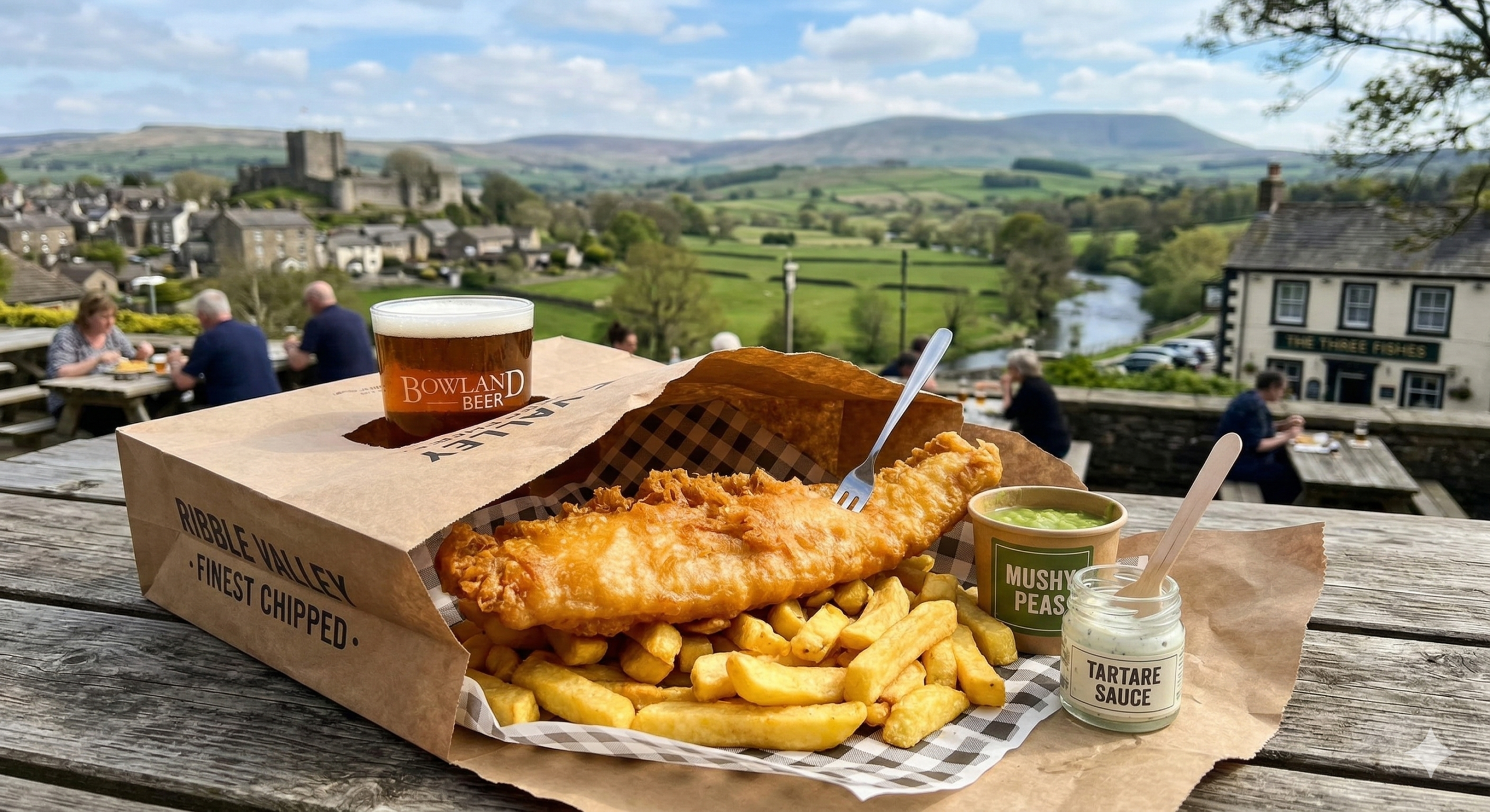 The Best Fish and Chips in the Ribble Valley: From Riverside Pubs to Award-Winning Vans