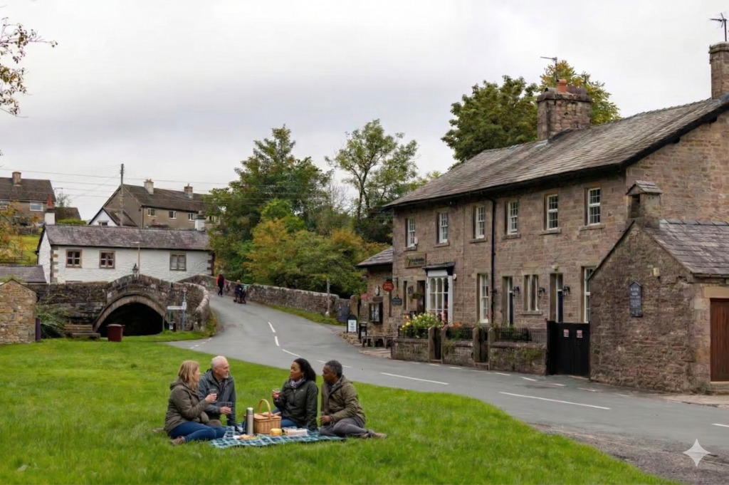 The Ultimate Guide to the Ribble Valley: 25 Best Things to Do 9 picture of dunsop bridge village