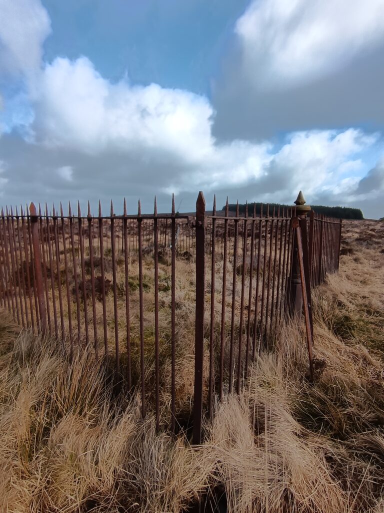 view of the enclosure at the summit of jeffrey hill