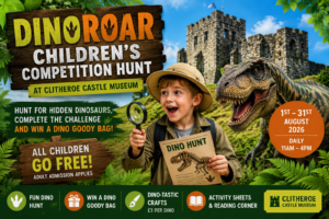 Dinoroar Children’s Competition Hunt at Clitheroe Castle | Summer 2026
