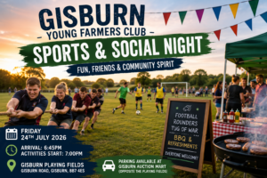 Gisburn Young Farmers Club Sports & Social Night 2026 | Ribble Valley Event